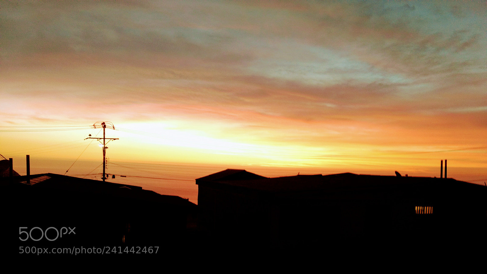 Motorola Moto G (4) sample photo. Sunset photography