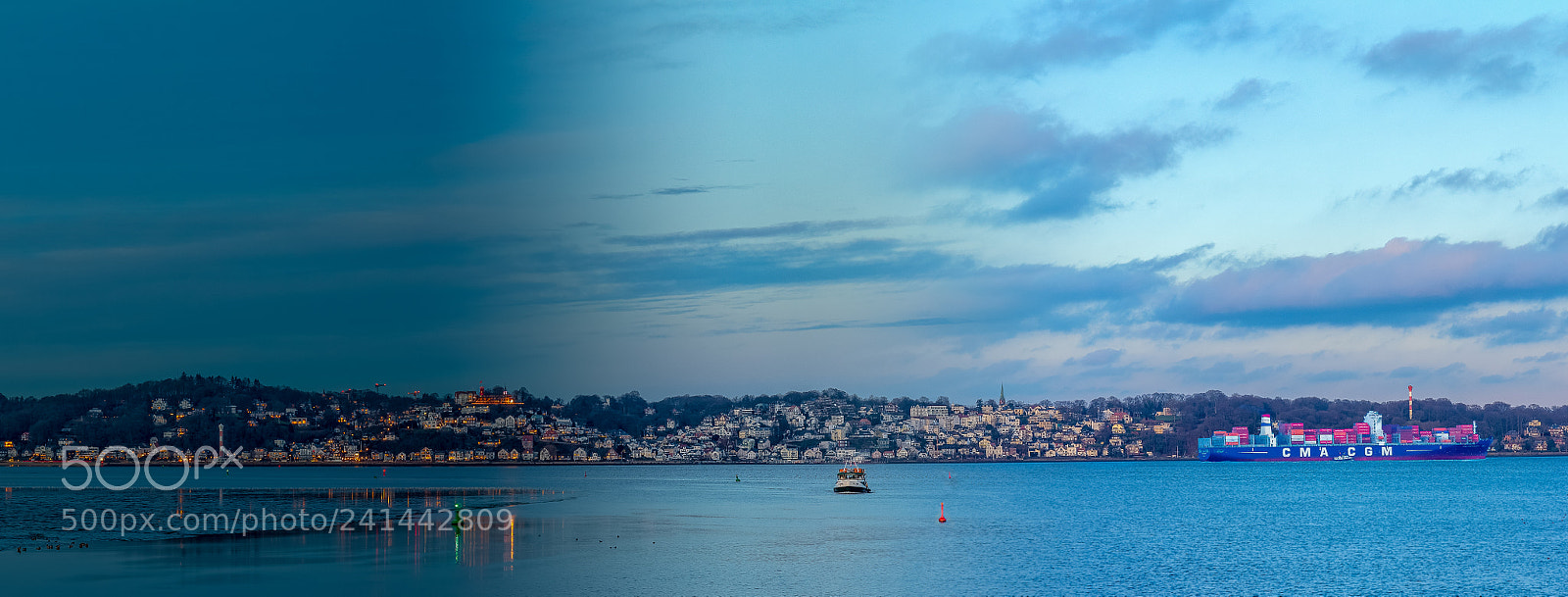 Canon EOS 60D sample photo. Blankenese - day & night photography