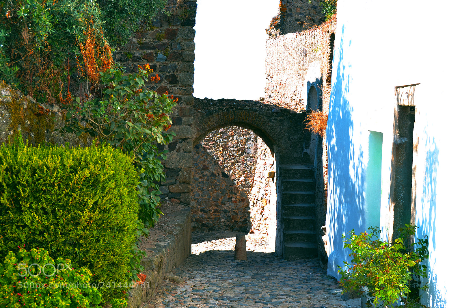 Nikon D3100 sample photo. Calle. castelo de vide photography