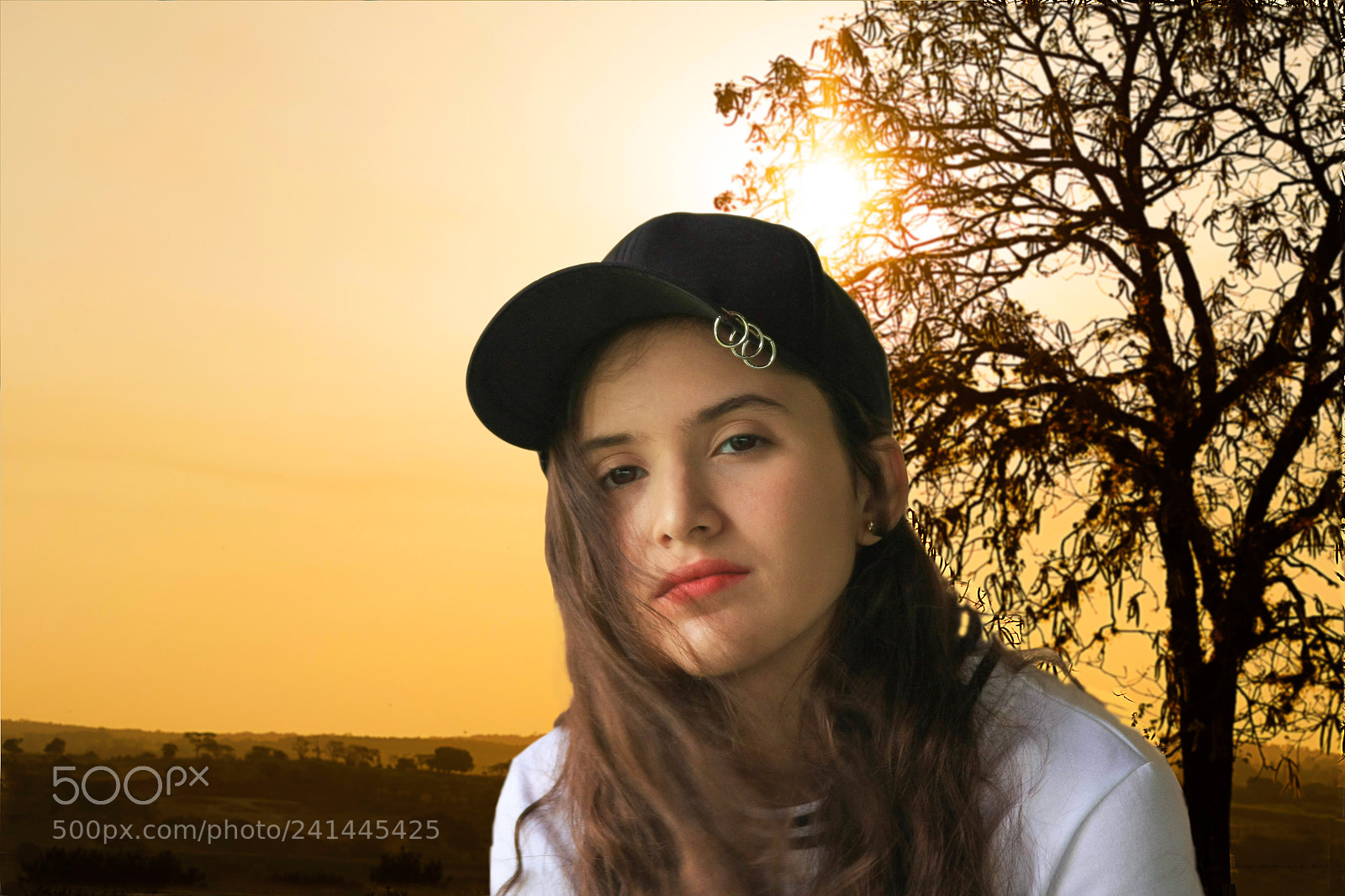 Canon EOS 40D sample photo. Girl and the sun photography