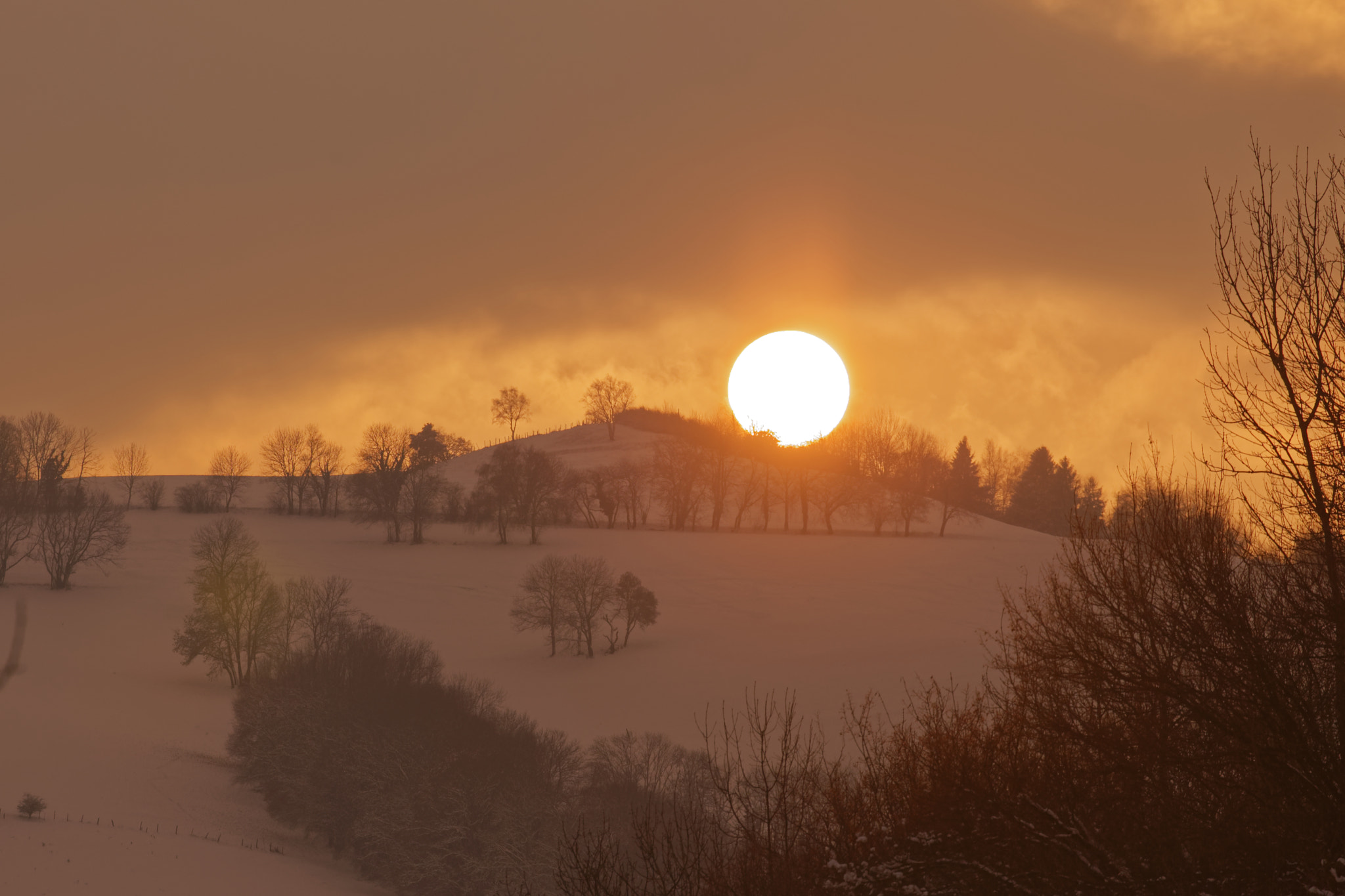 Canon EF 70-300mm F4-5.6L IS USM sample photo. Coucher de soleil(ré-essai) photography