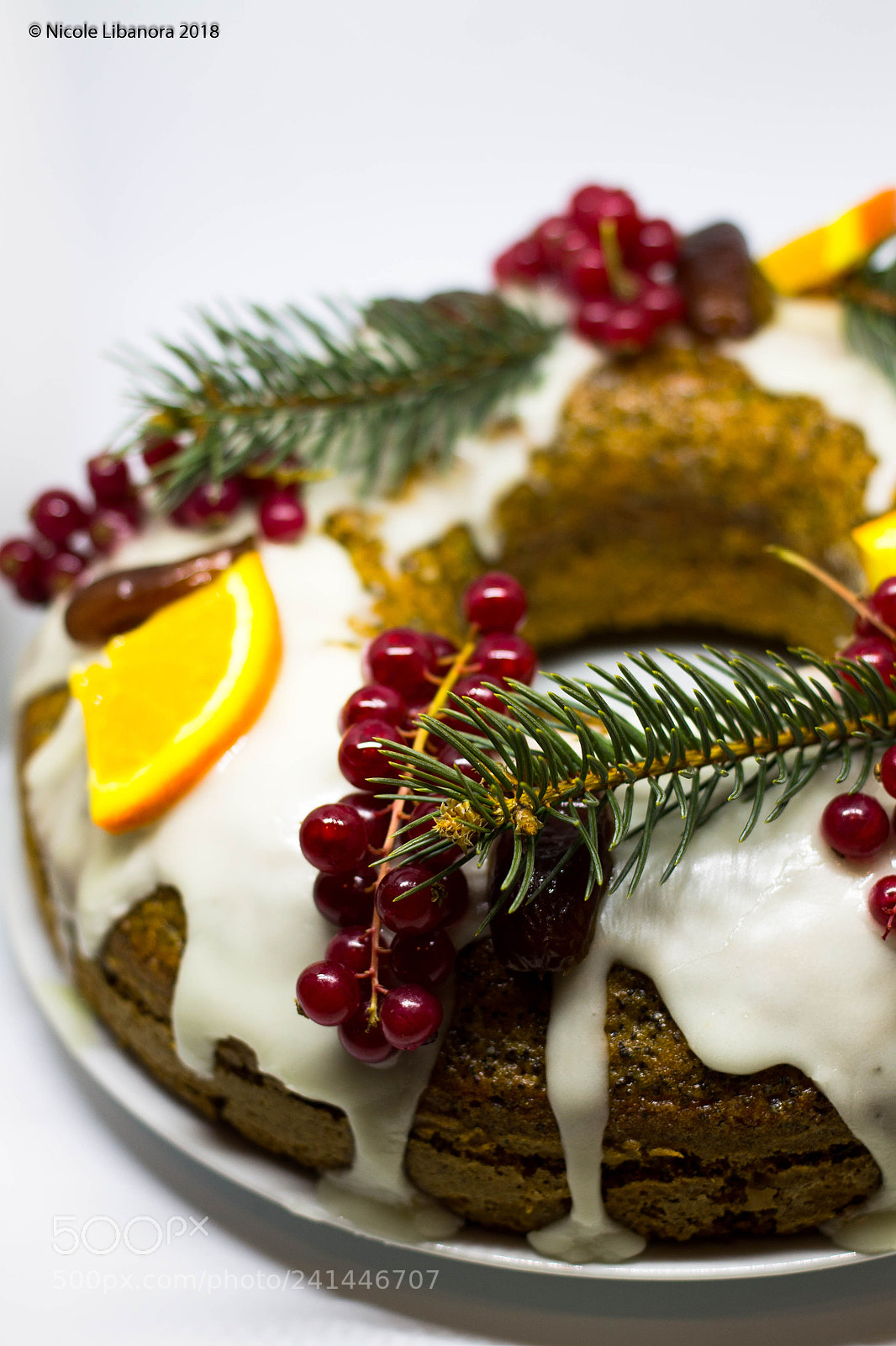 Canon EOS 1100D (EOS Rebel T3 / EOS Kiss X50) sample photo. Xmas cake photography