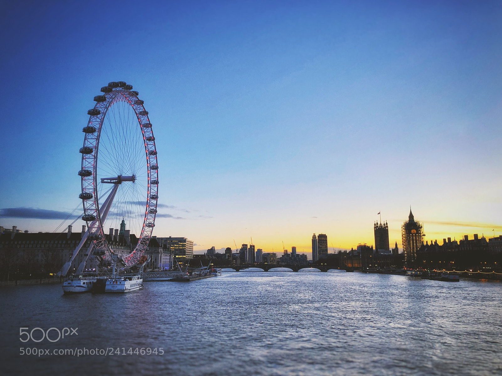 Apple iPhone X sample photo. Waterloo sunset photography