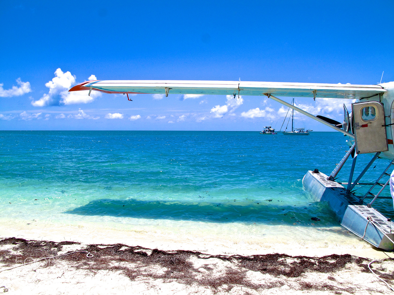 Canon PowerShot G10 sample photo. Sea plane photography