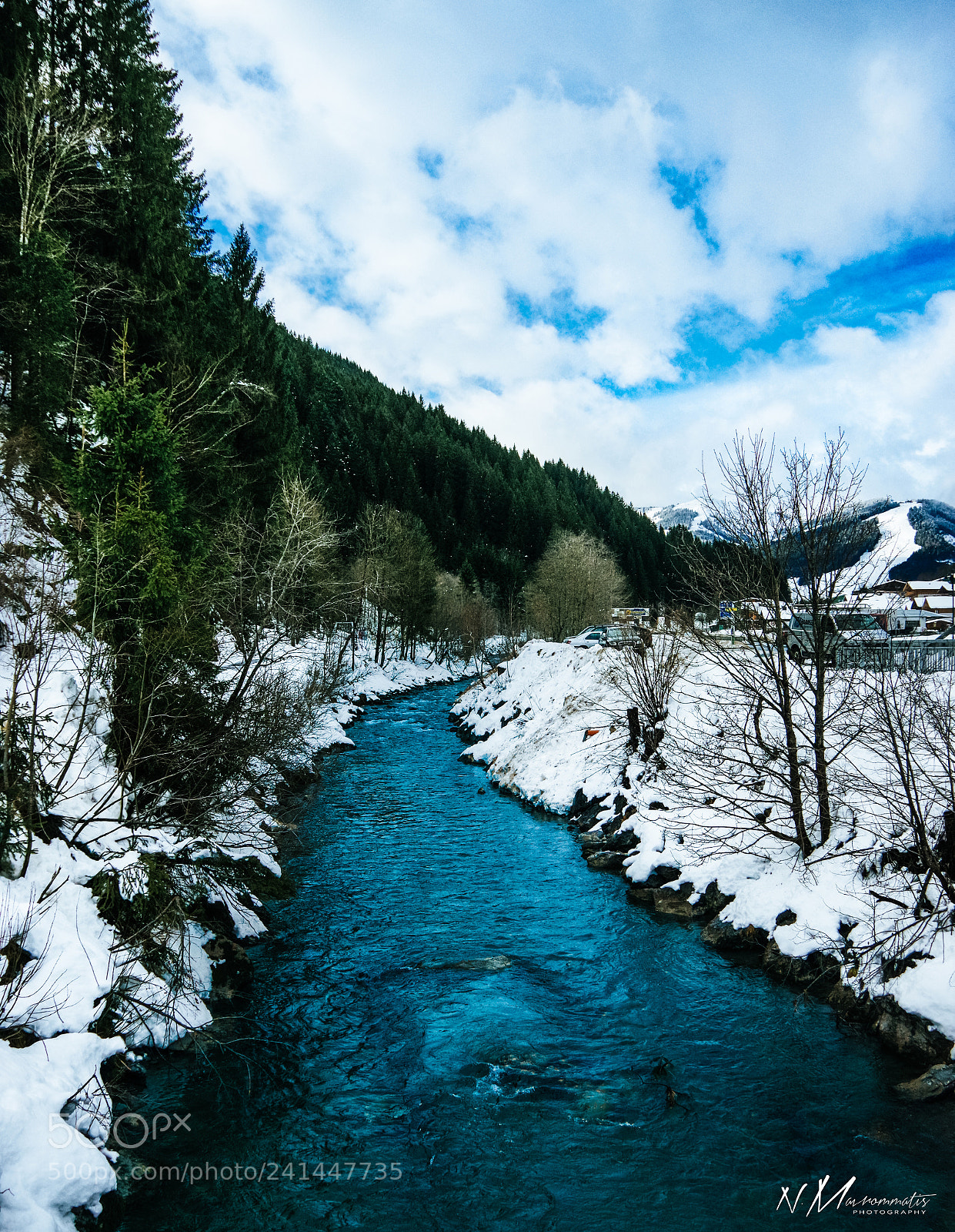 Pentax K-70 sample photo. The river photography