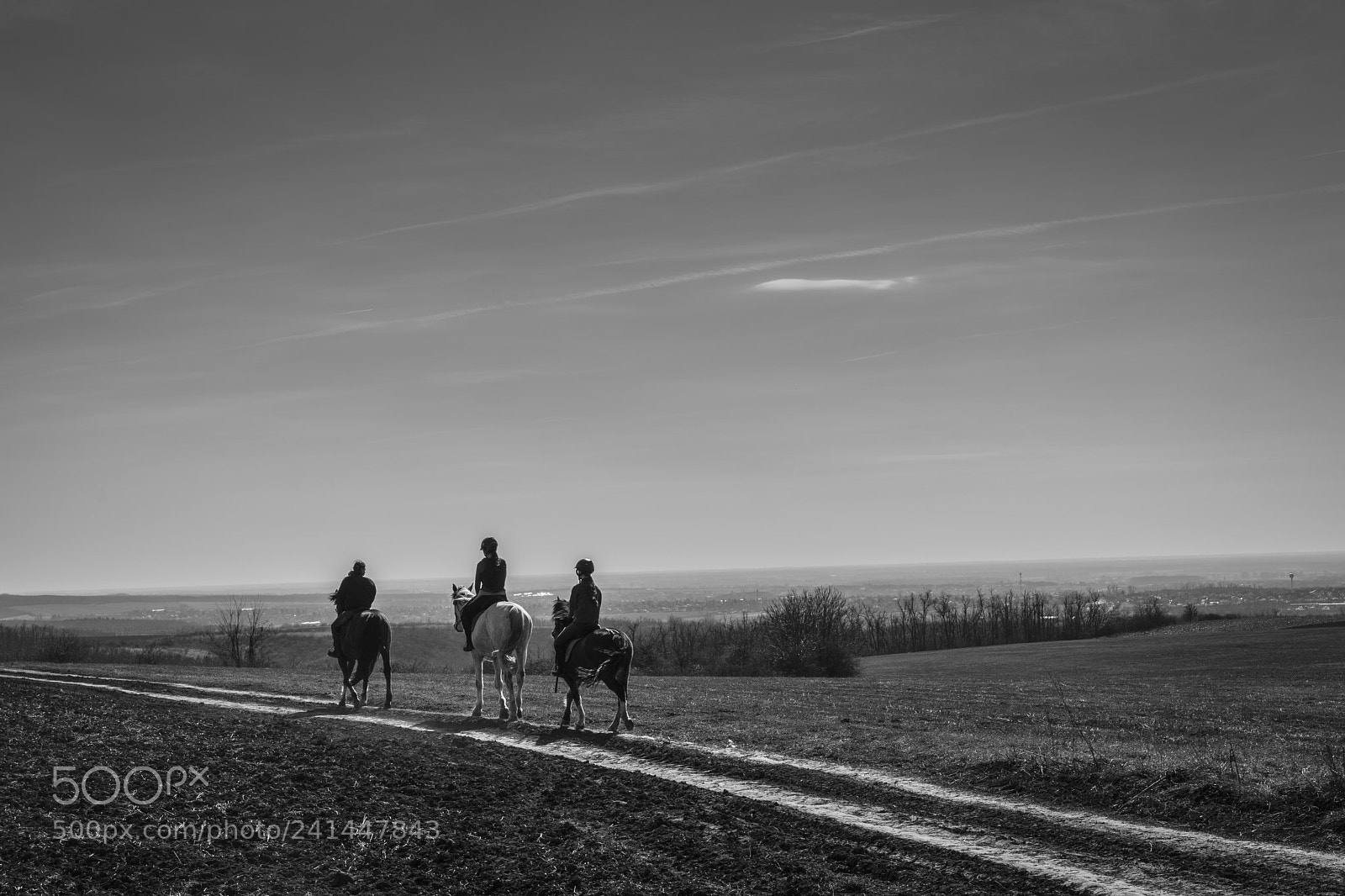 Nikon D7200 sample photo. B&w riders photography