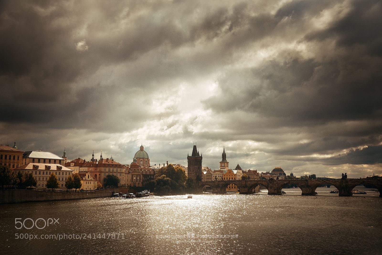 Nikon D800 sample photo. Cloudy day, prague, czech photography