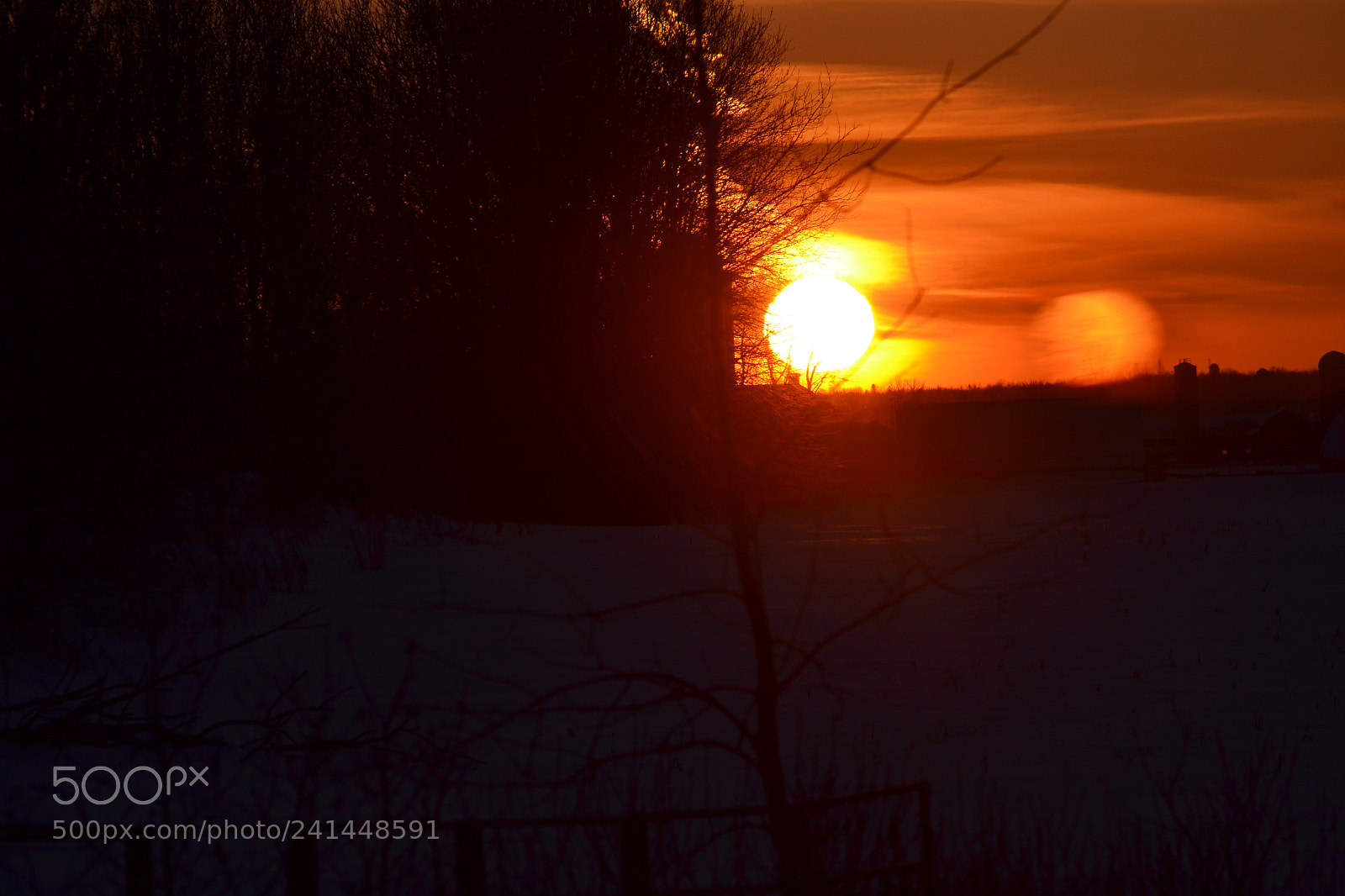 Nikon D3100 sample photo. Sunset photography