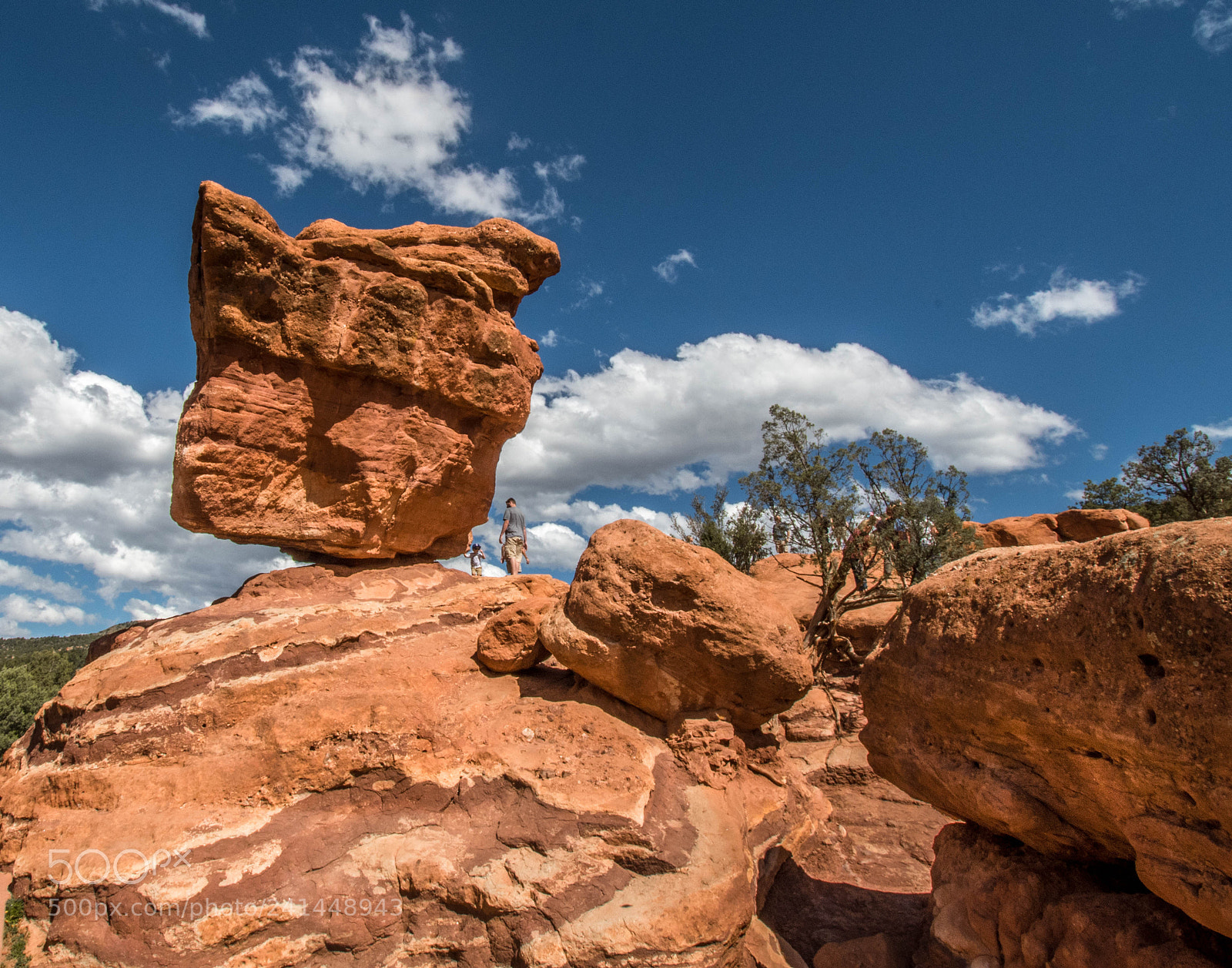 Nikon D500 sample photo. Balance rock - colorado photography