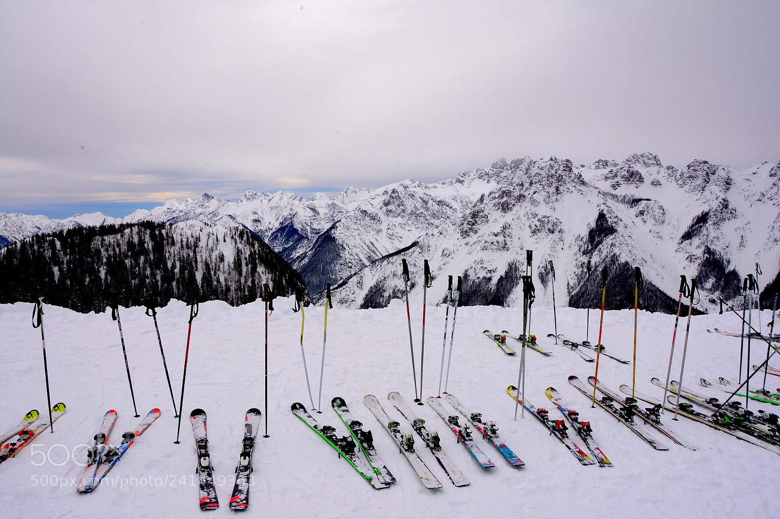 Nikon D7100 sample photo. Ski photography