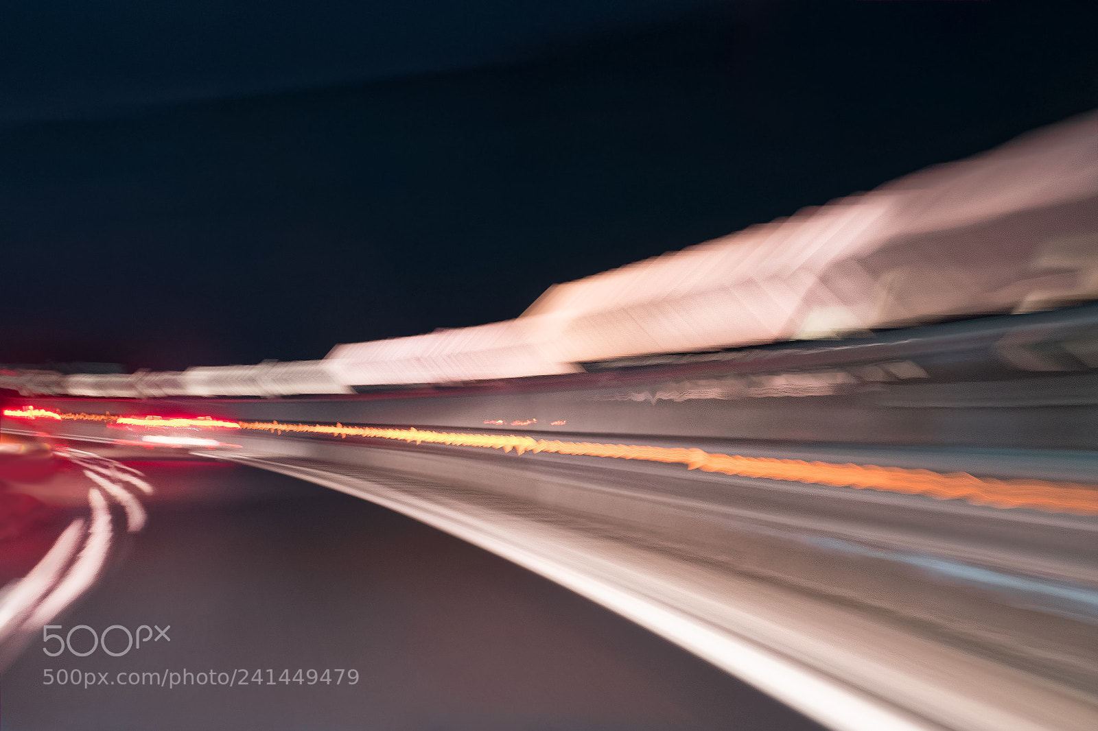 Sony a6300 sample photo. Turning on highway photography