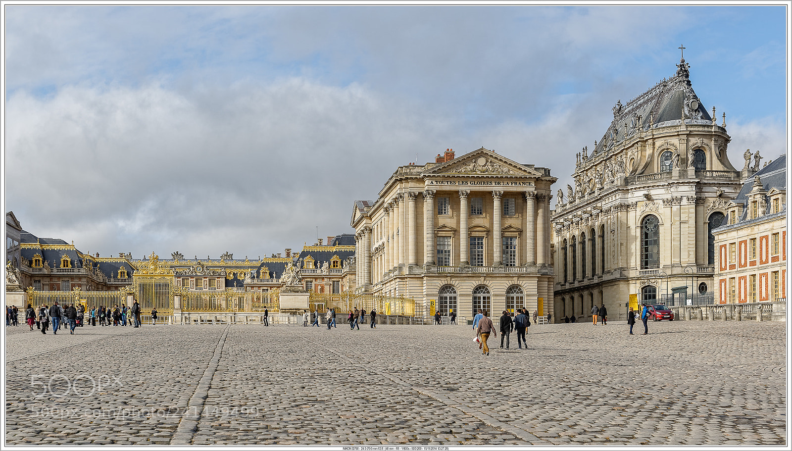 Nikon D700 sample photo. Versailles, france photography
