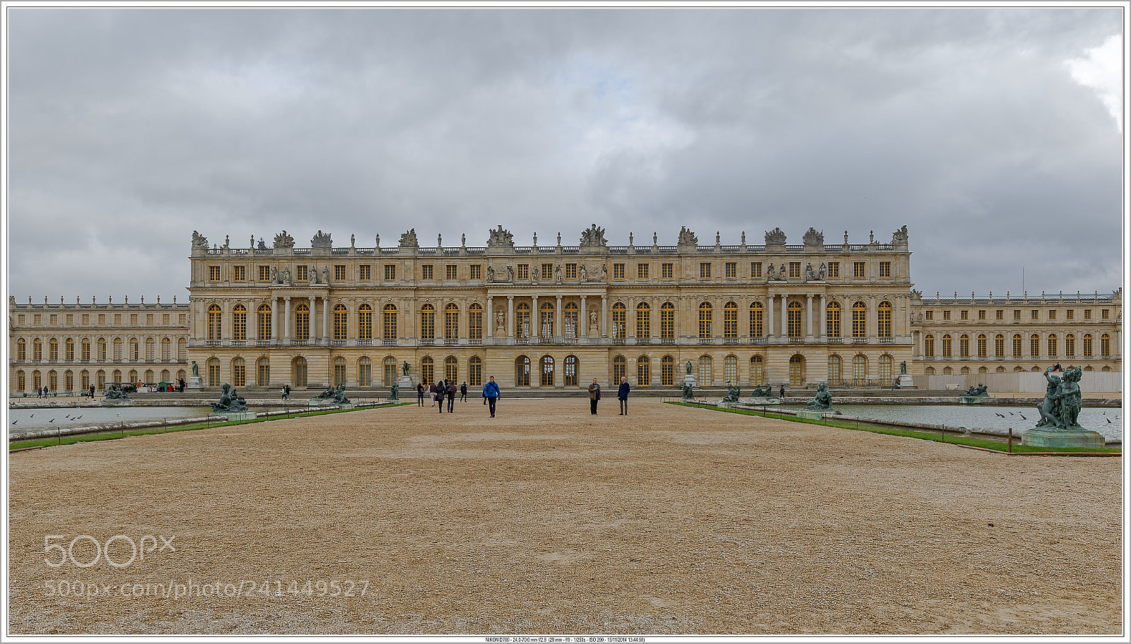 Nikon D700 sample photo. Versailles, france photography