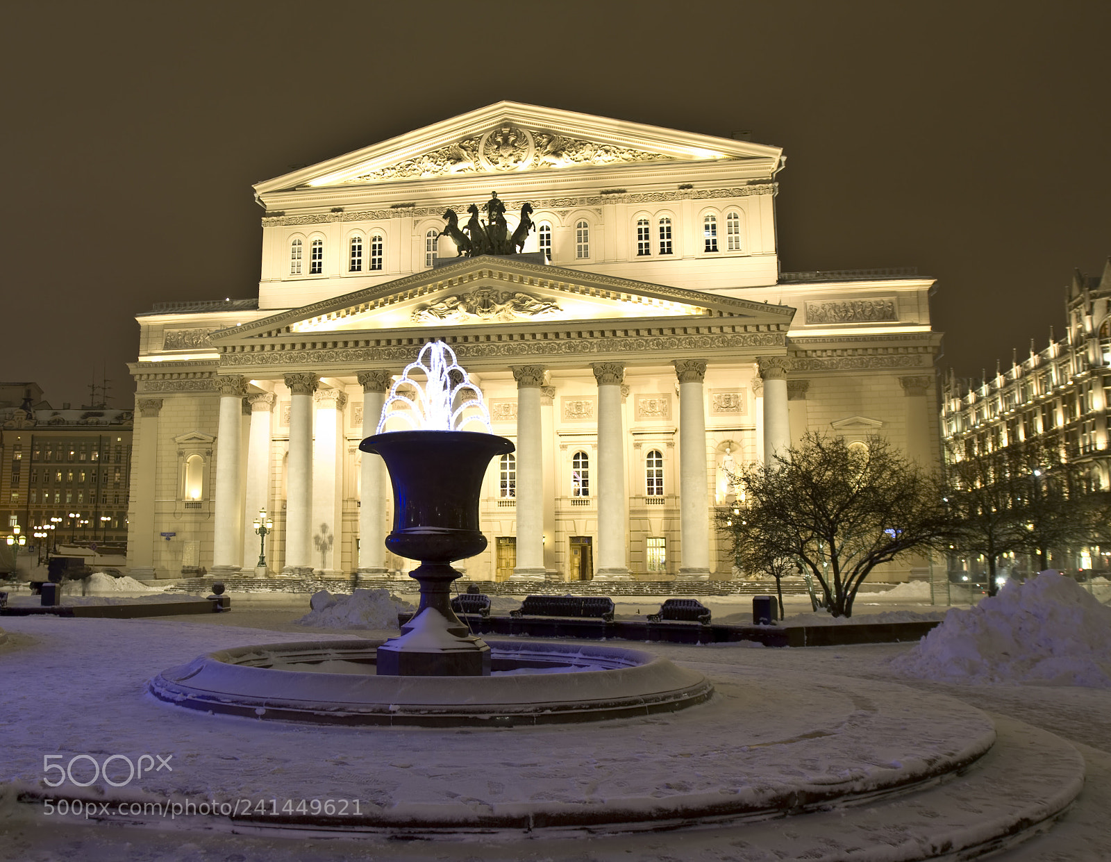 Canon EOS 450D (EOS Rebel XSi / EOS Kiss X2) sample photo. Moscow, big bolshoy theatre photography