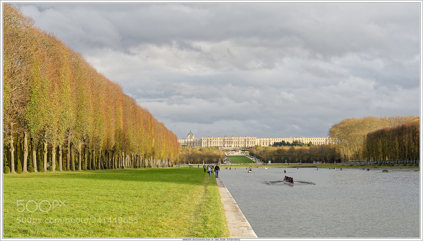 Nikon D700 sample photo. Versailles, france photography