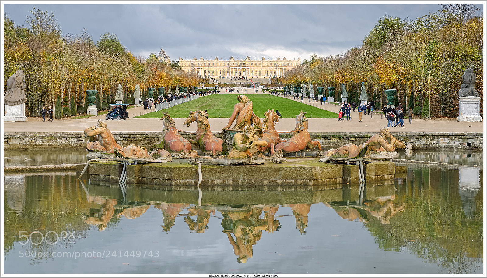 Nikon D700 sample photo. Versailles, france photography