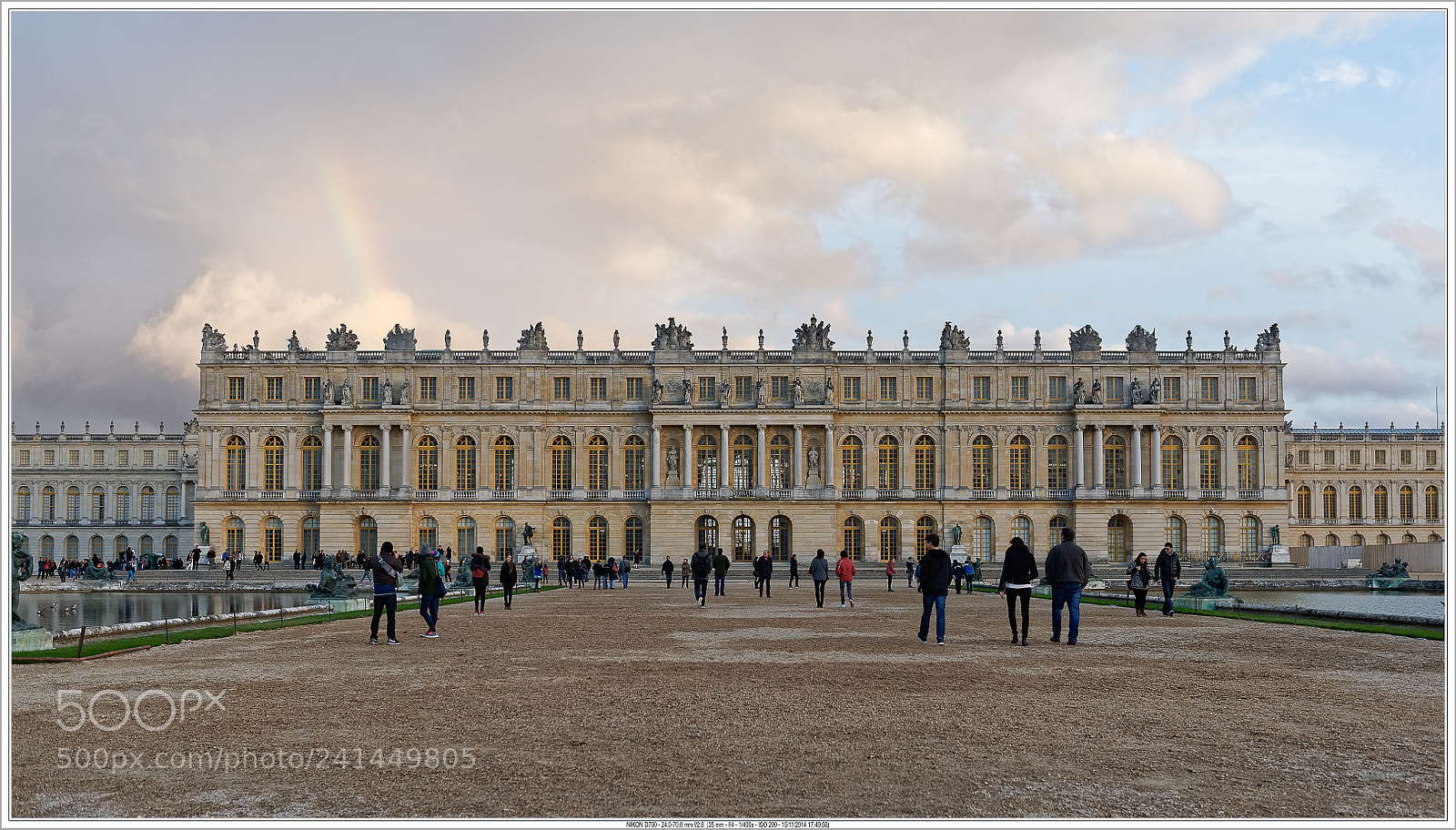 Nikon D700 sample photo. Versailles, france photography