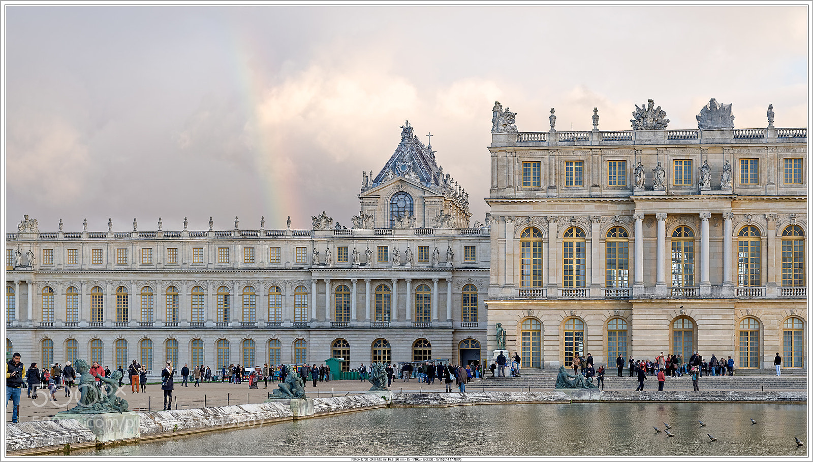 Nikon D700 sample photo. Versailles, france photography