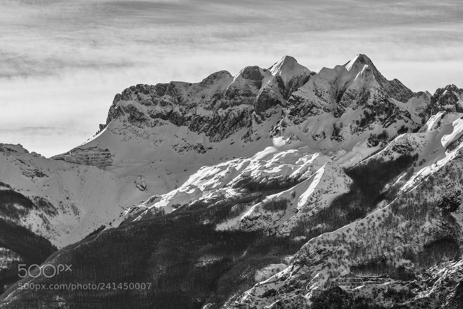 Nikon D7200 sample photo. Monte cavallo b&w photography