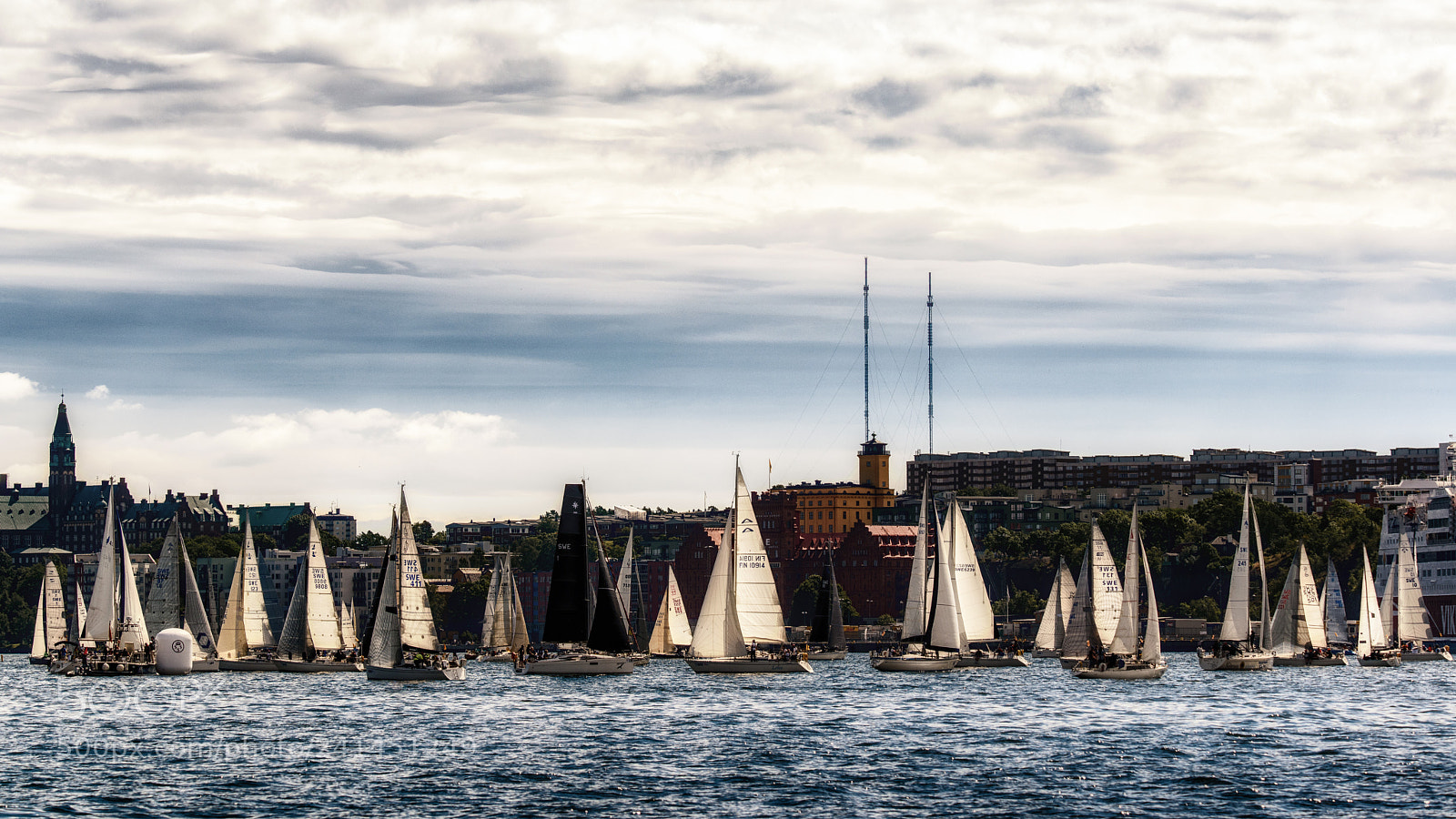 Nikon D800 sample photo. Stockholm sailboats photography