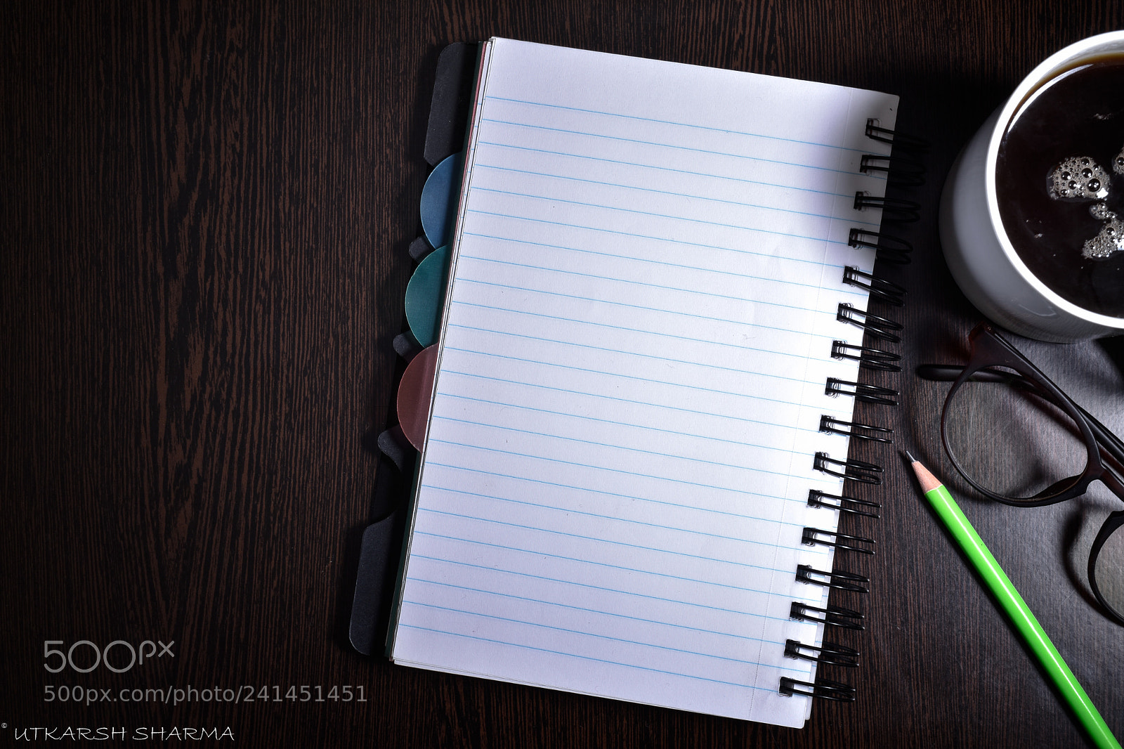 Nikon D5500 sample photo. Blank paper photography