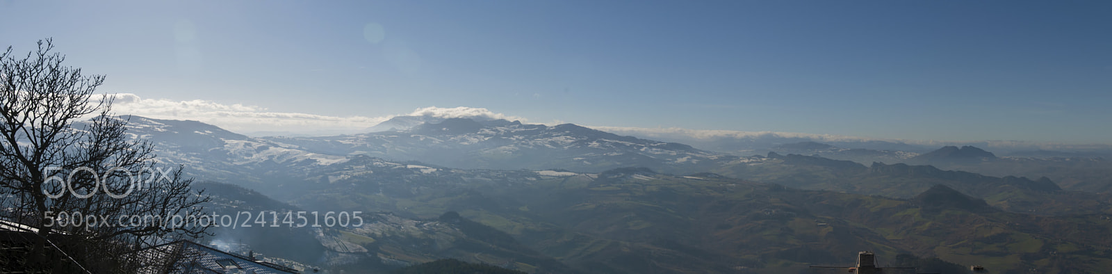 Nikon D300 sample photo. Panoramica san marino photography