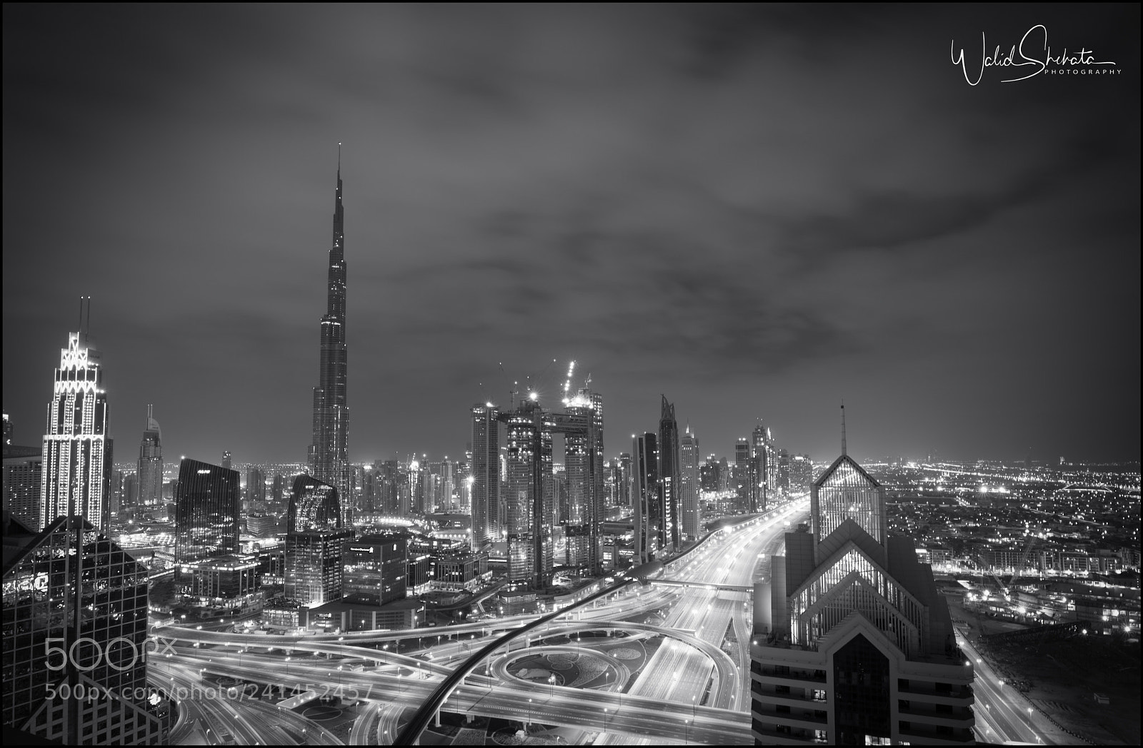 Nikon D5500 sample photo. Dubai downtown at dusk photography