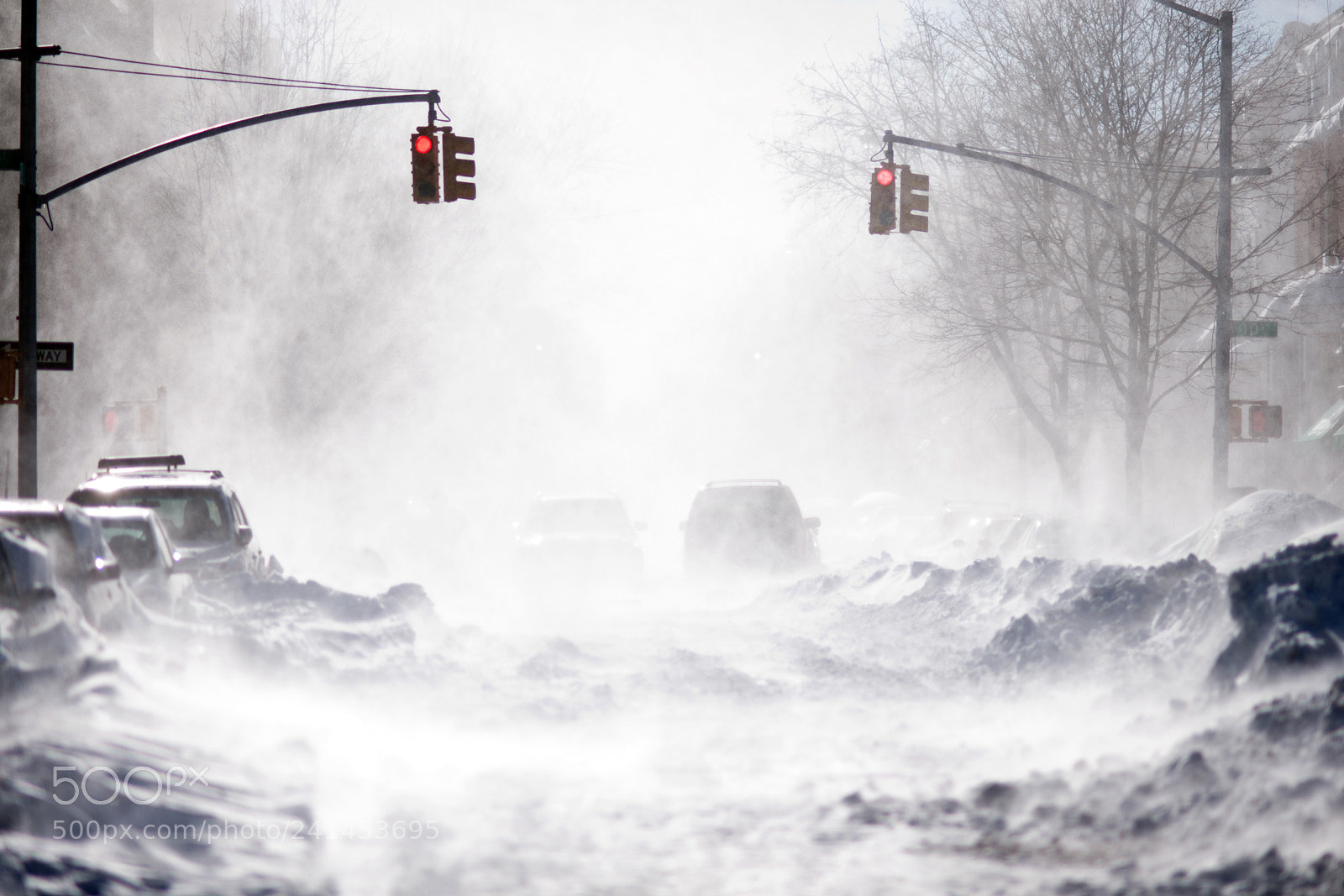 Nikon D700 sample photo. Brooklyn blizzard photography
