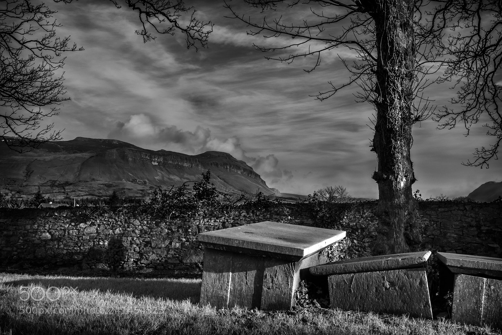 Nikon D5500 sample photo. Drumcliff and benbulben photography
