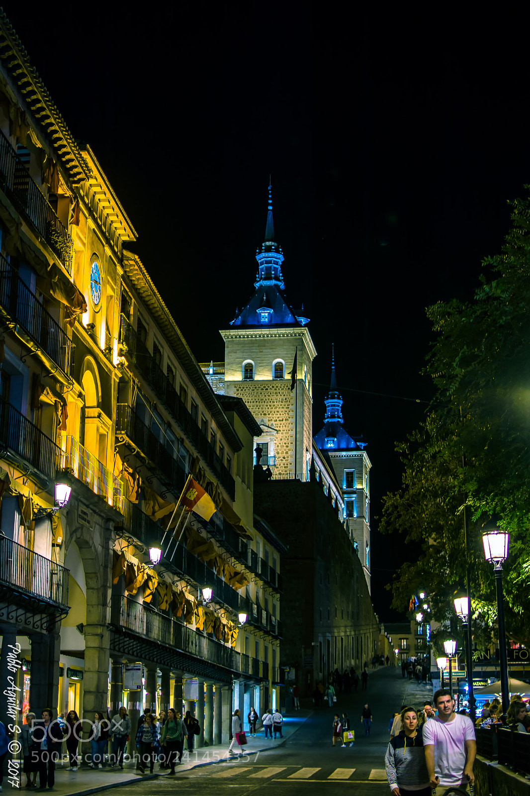 Nikon D7200 sample photo. Toledo de noche photography