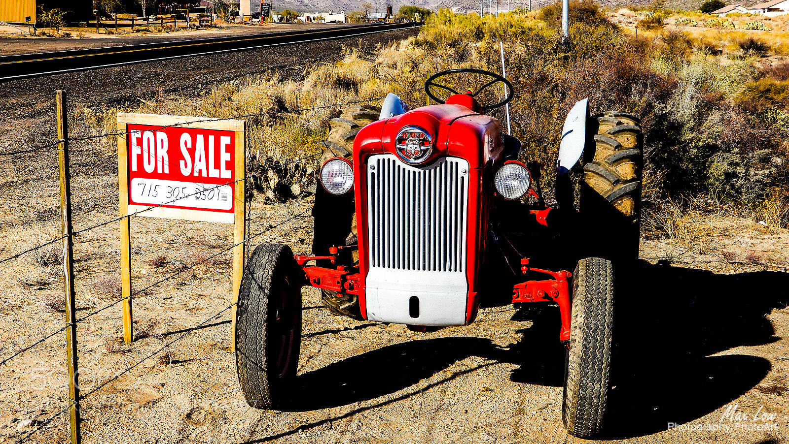 Nikon Coolpix A900 sample photo. Tractor for sale photography