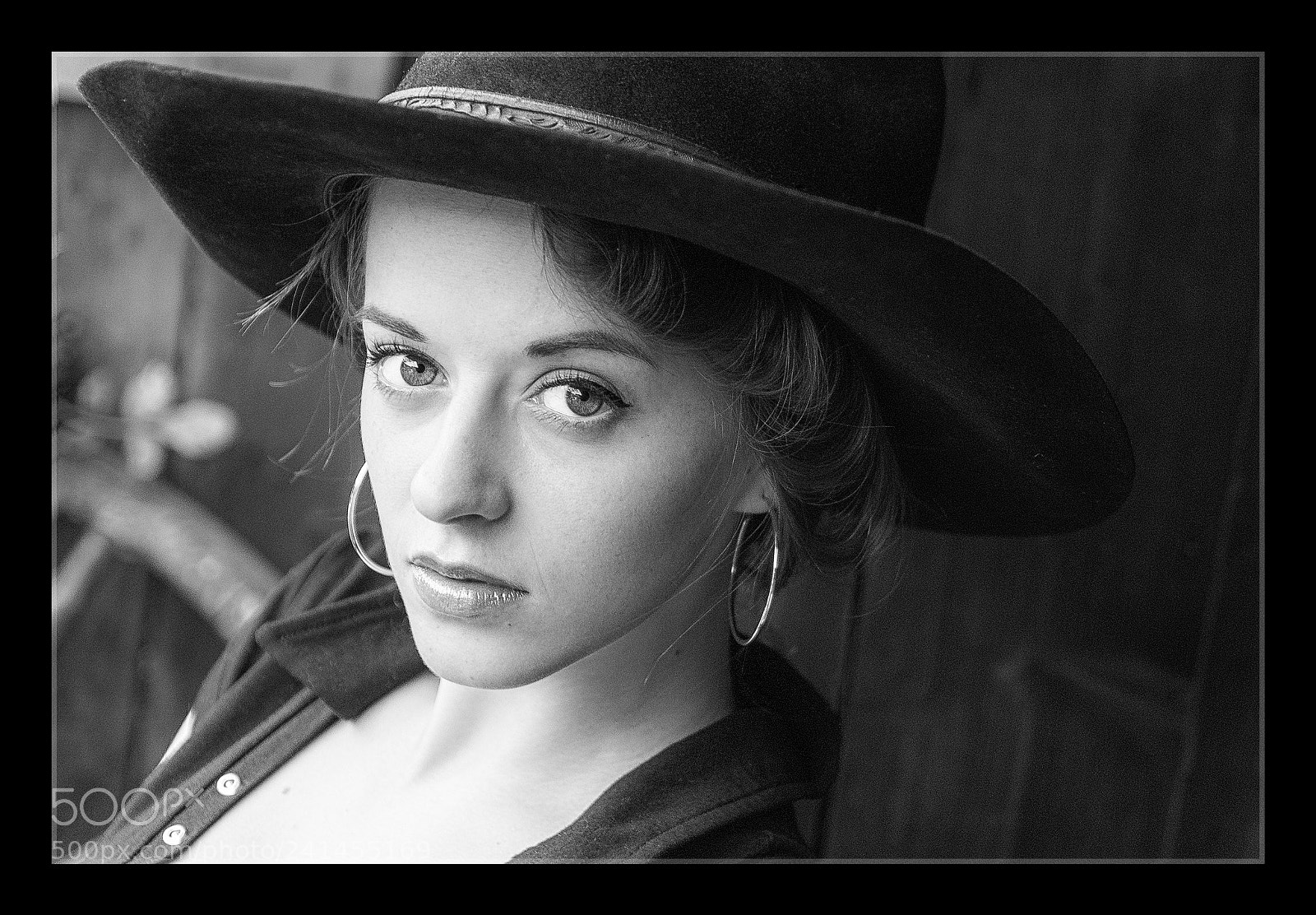 Nikon D80 sample photo. Girl in a cowboy photography