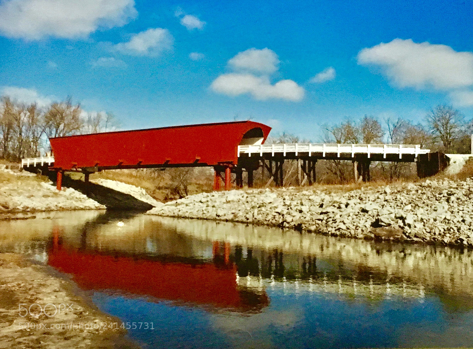 Apple iPhone 6s sample photo. Roseman bridge, madison county photography