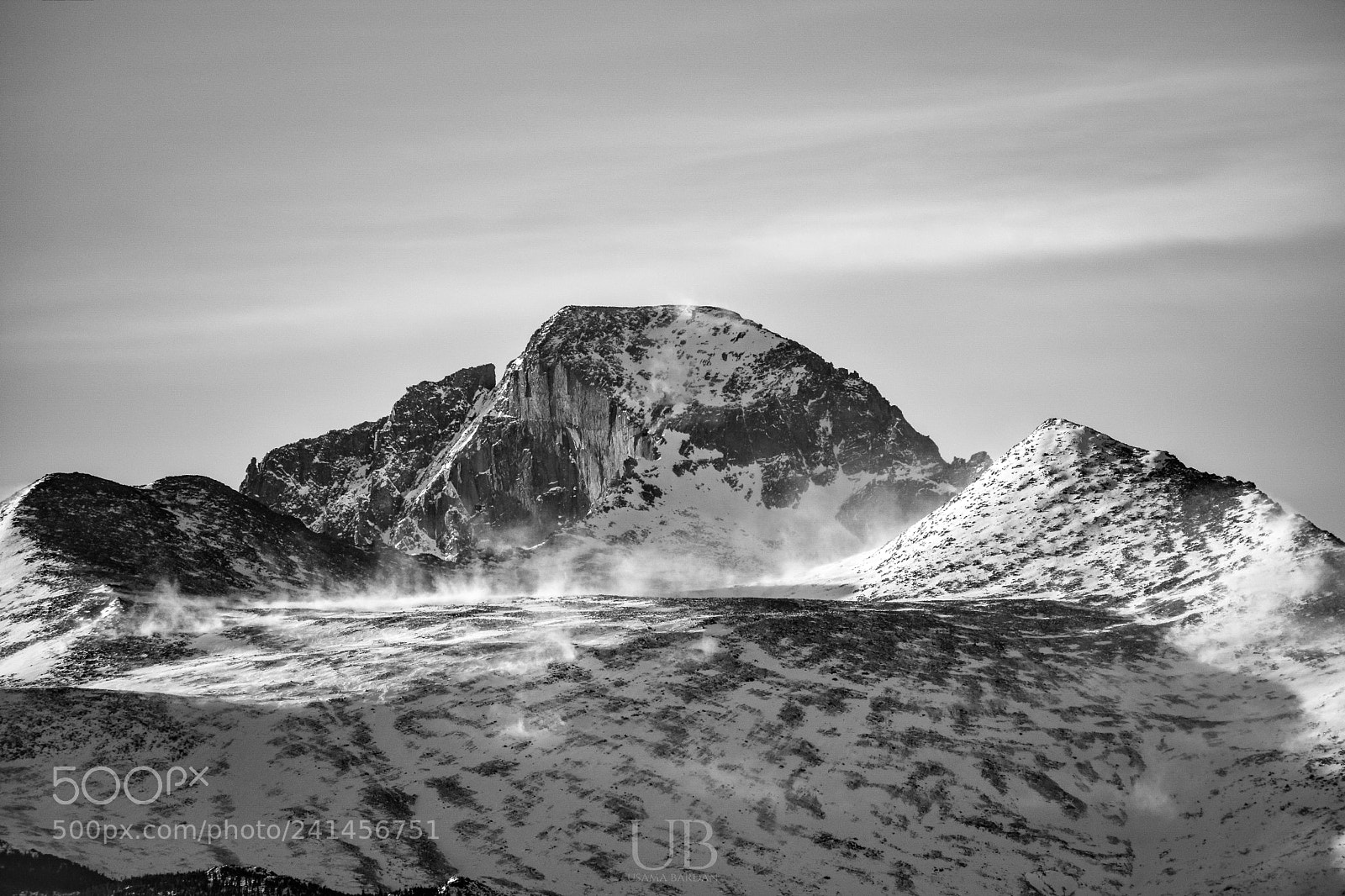 Nikon D3400 sample photo. Longs peak in b photography
