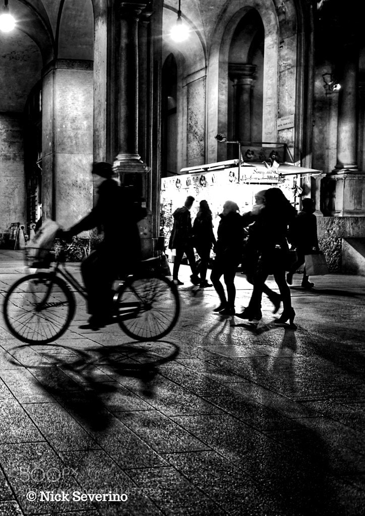 Sony a7R sample photo. Monochrome night photography