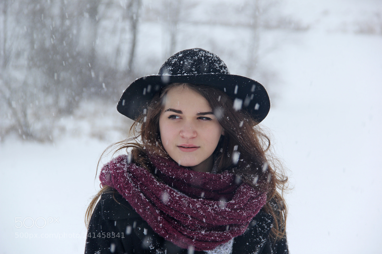 Canon EOS 60D sample photo. А снег идет, а снег идет ... photography