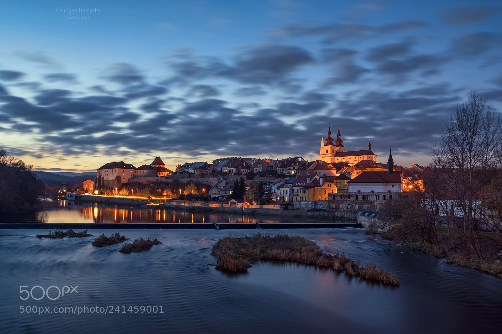 Nikon D7500 sample photo. Kadaň in the evening photography