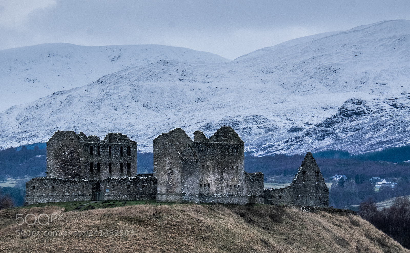 Fujifilm X-E2 sample photo. Ruthven barracks photography