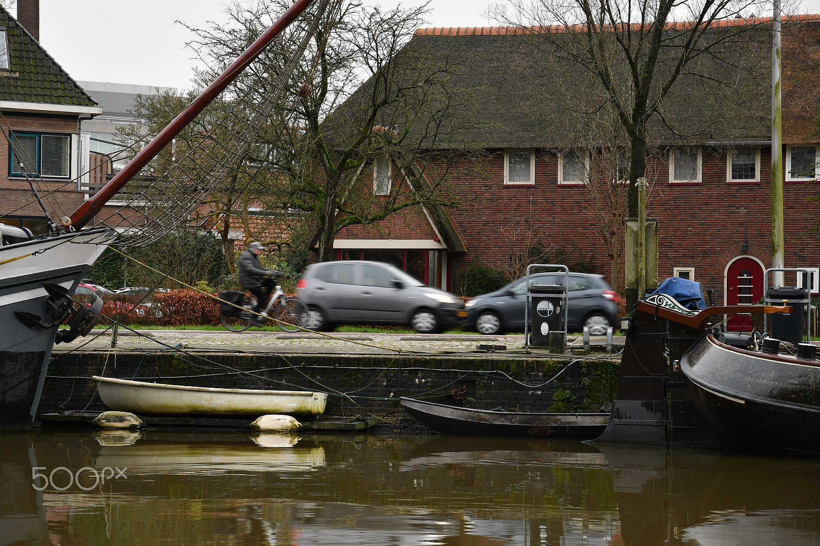 Nikon D7500 sample photo. The quay of resting ships photography