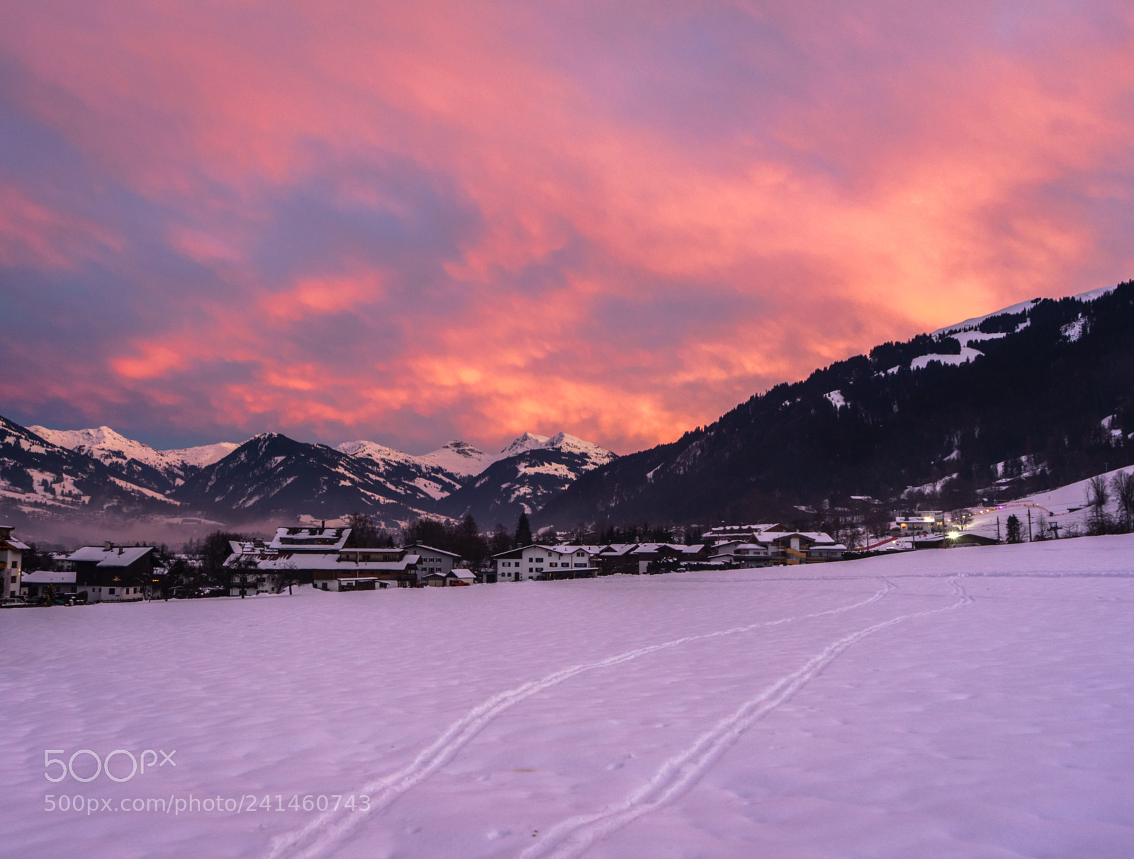Sony a7 II sample photo. Red sky over the photography