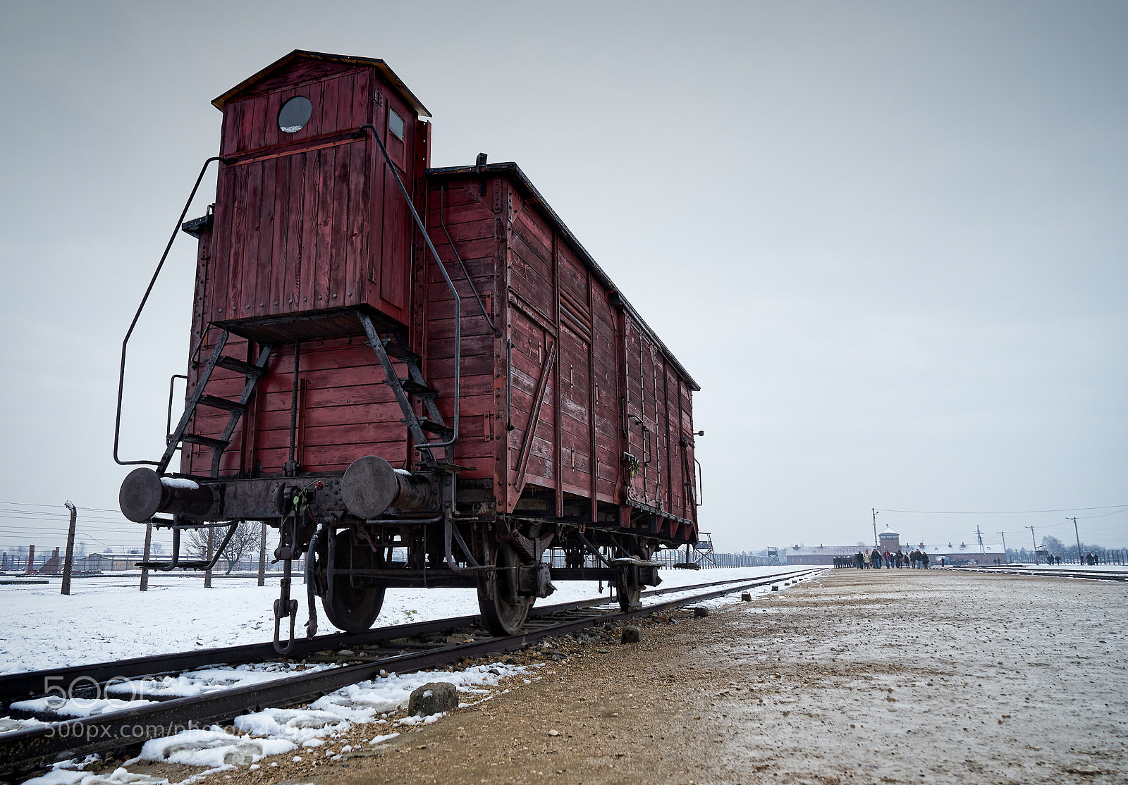 Sony a7 II sample photo. Auschwitz berkenau winter is photography