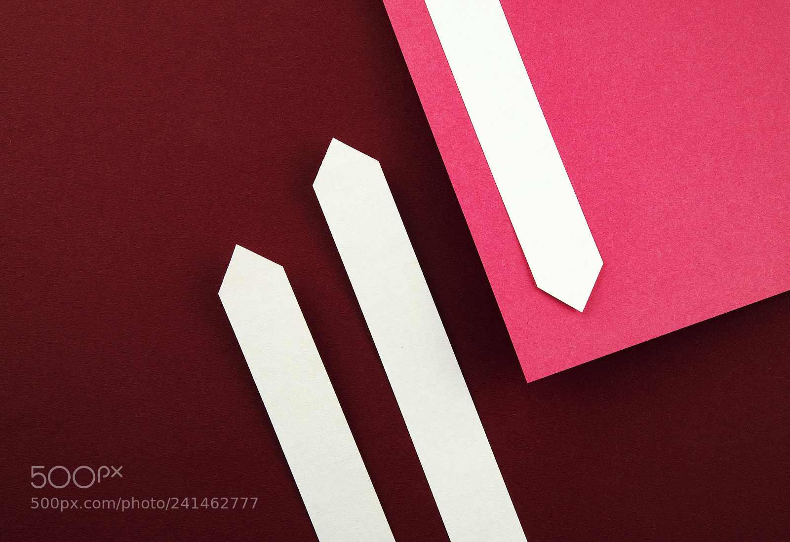 Nikon D5500 sample photo. Paper arrows on bordo photography