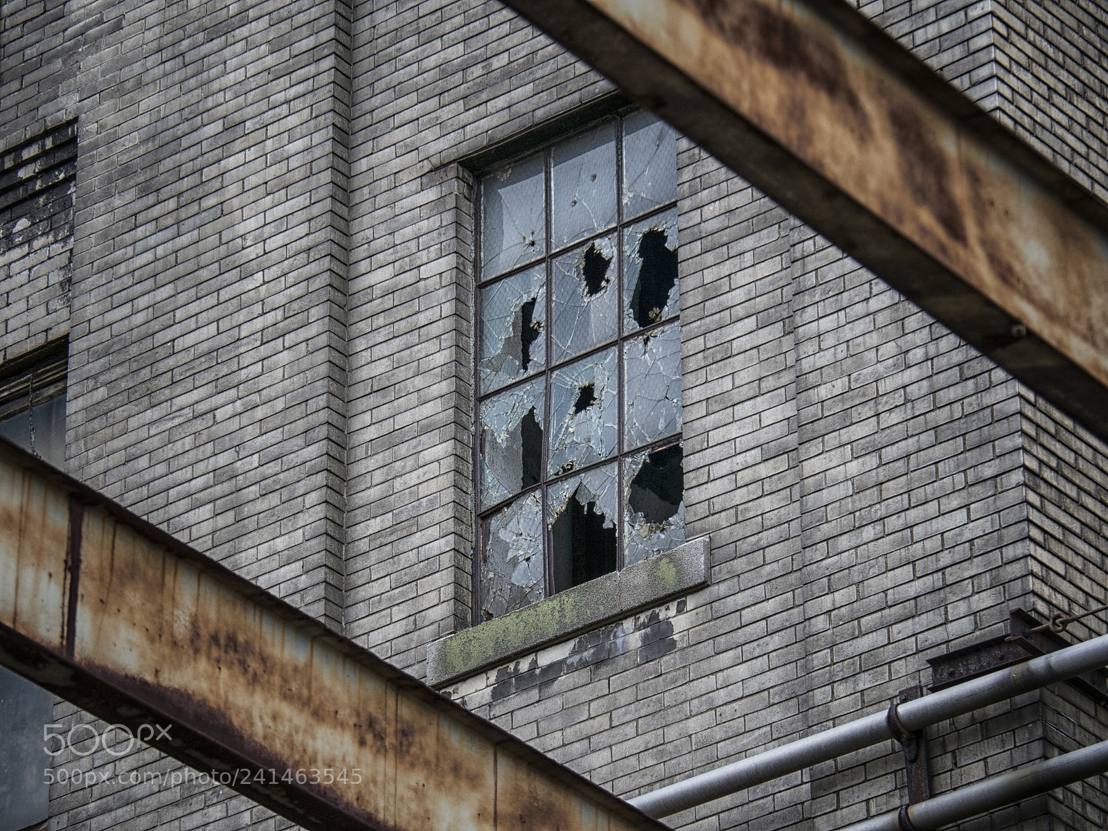 Olympus OM-D E-M5 II sample photo. Broken windows photography