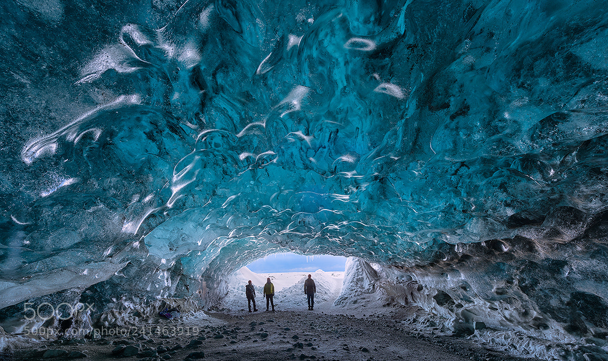 Nikon D810 sample photo. Ice cave photography