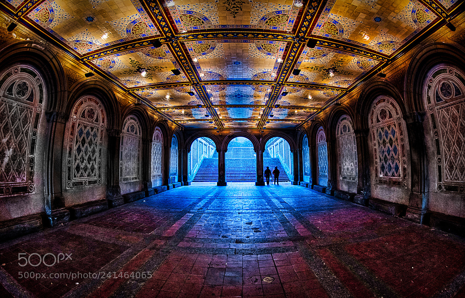 Nikon D810 sample photo. Bethesda arcade winter 2017 photography