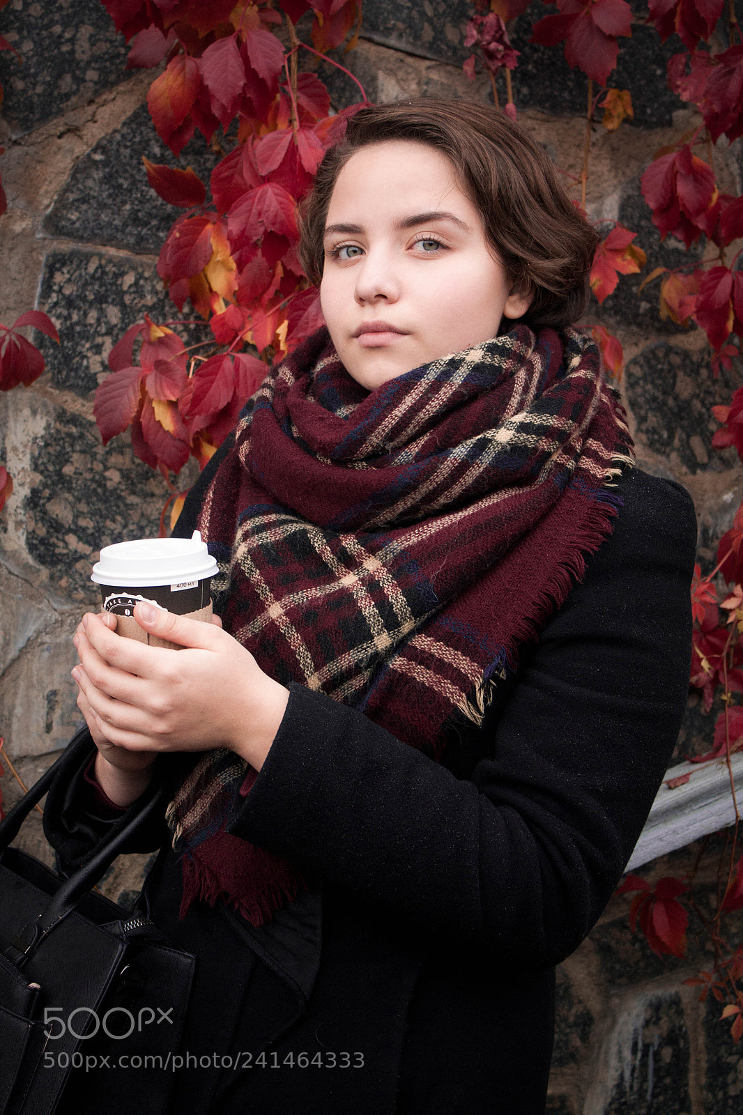 Canon EOS 450D (EOS Rebel XSi / EOS Kiss X2) sample photo. Autumn street girl photography photography