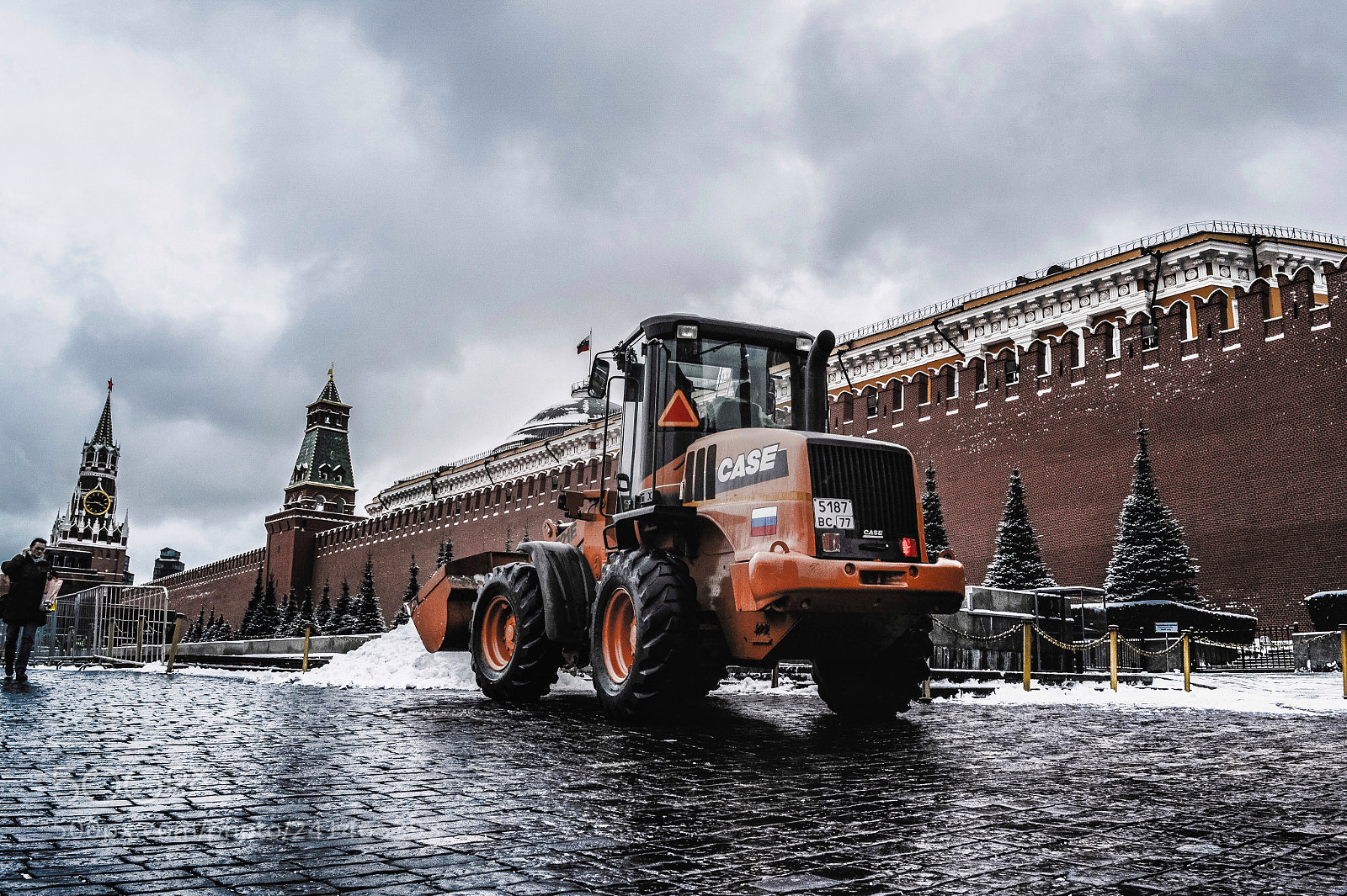 Nikon D3100 sample photo. Bulldozer photography