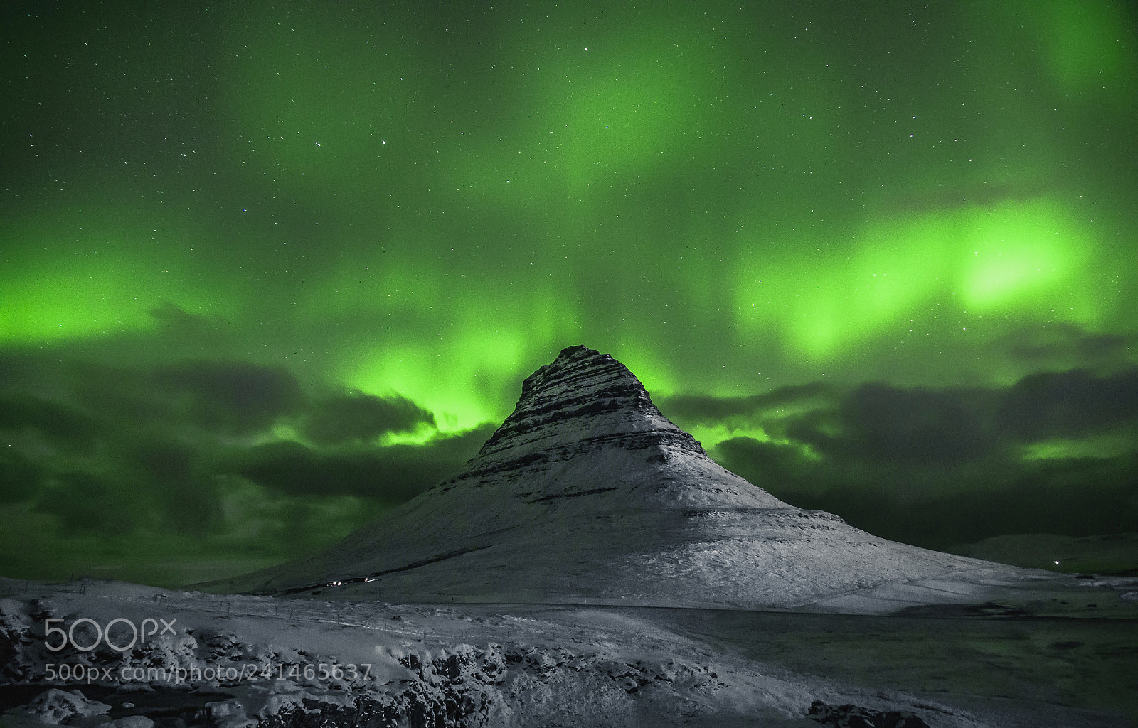 Pentax K-500 sample photo. Kirkjufell photography