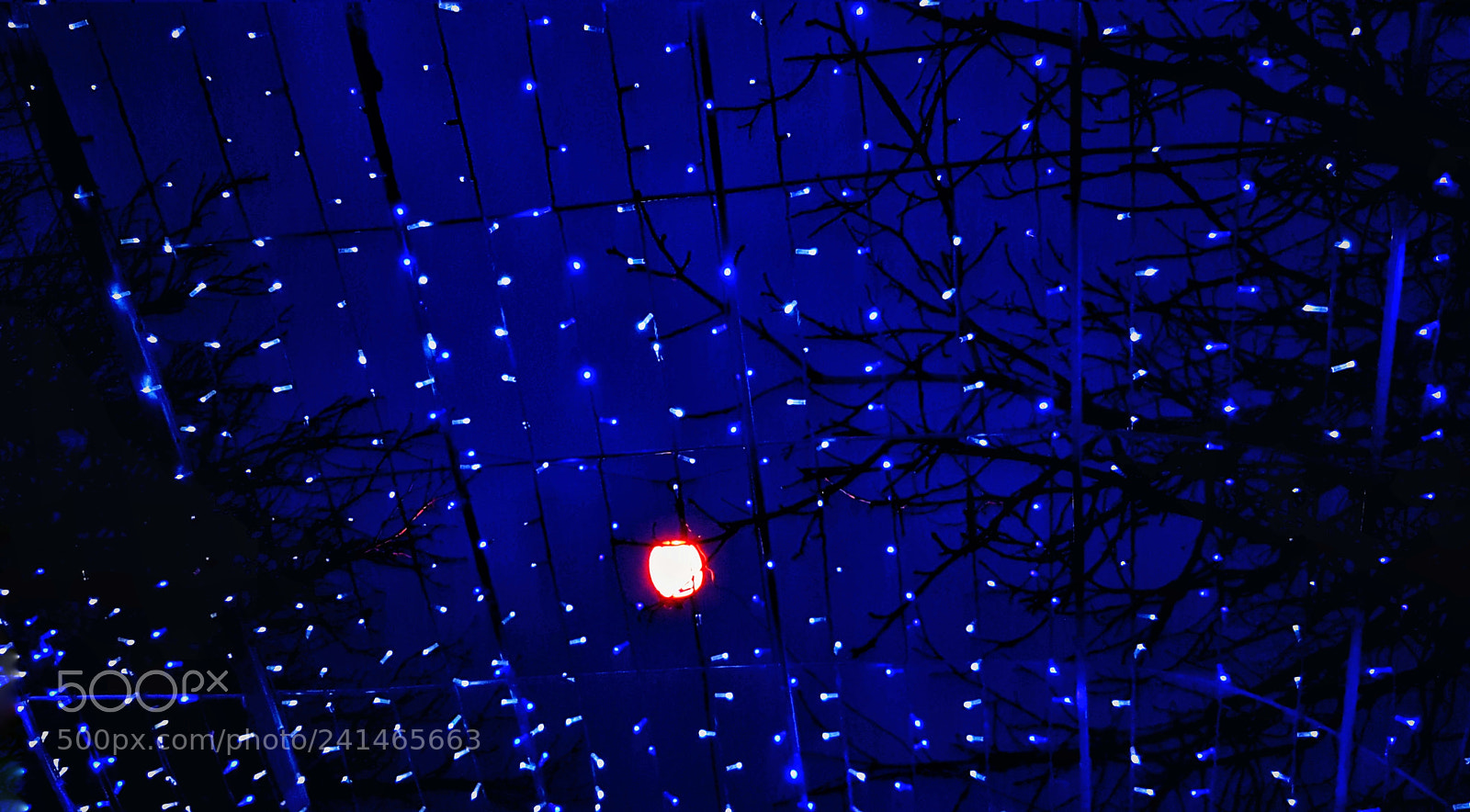 Samsung Galaxy S7 Edge sample photo. Blue lights photography