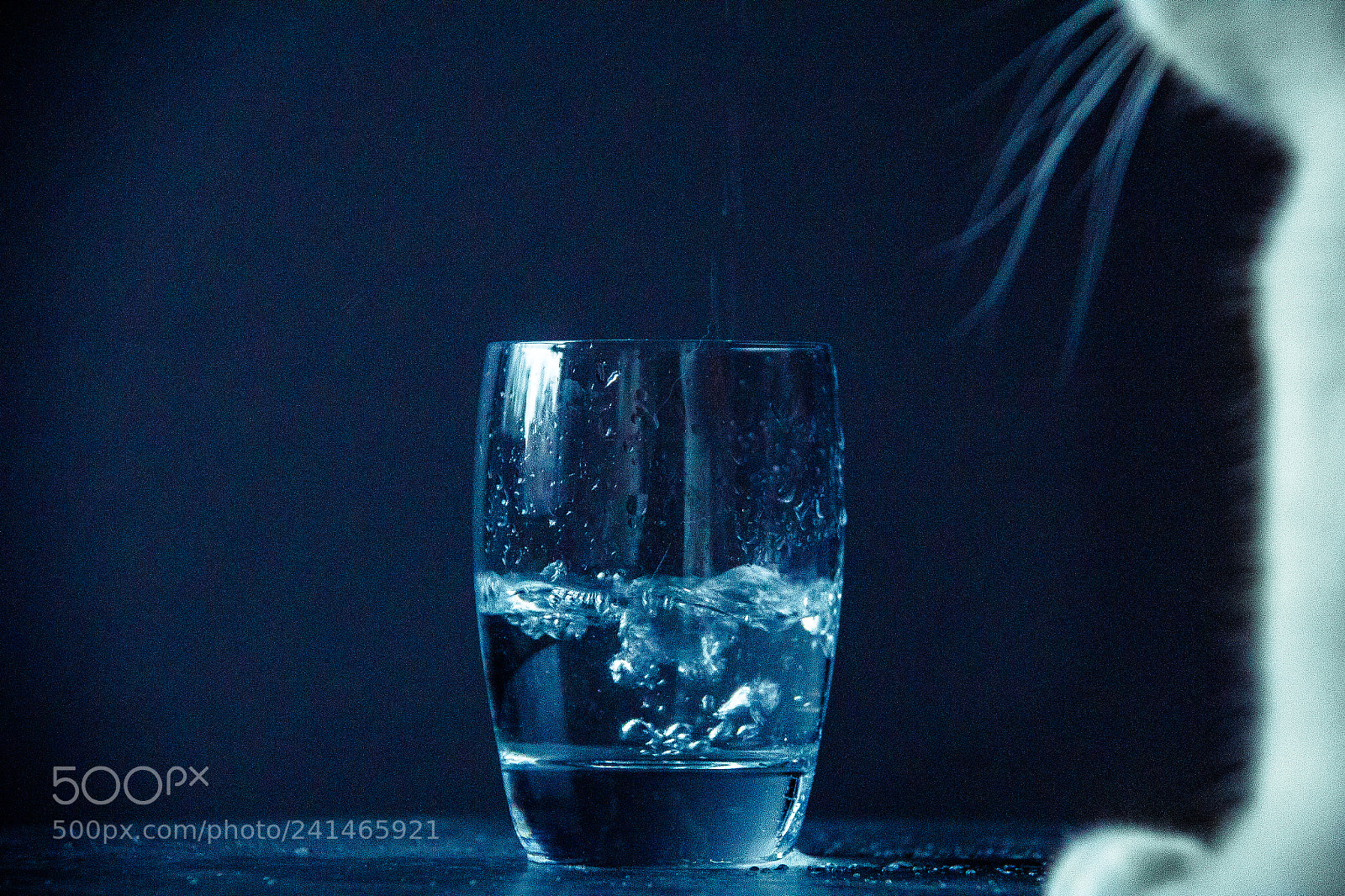 Canon EOS 60D sample photo. Water in a glass photography